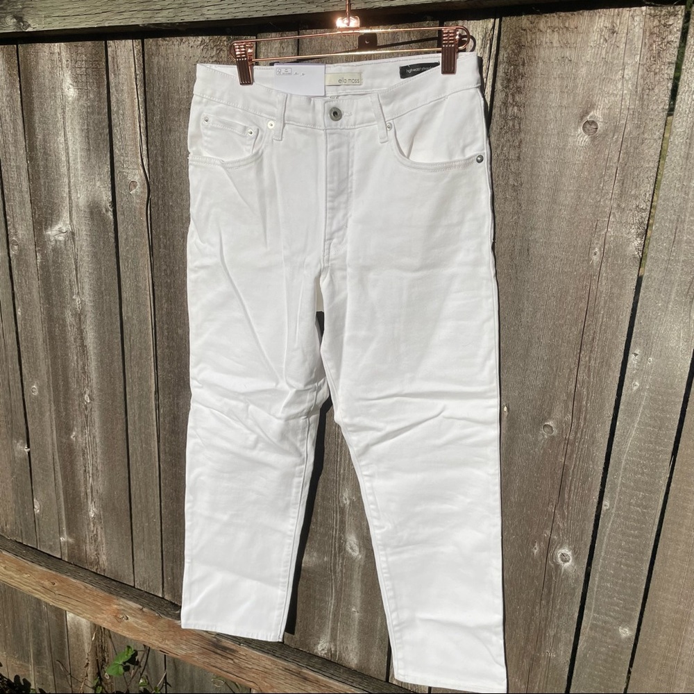 Ella Moss High Waisted straight jeans